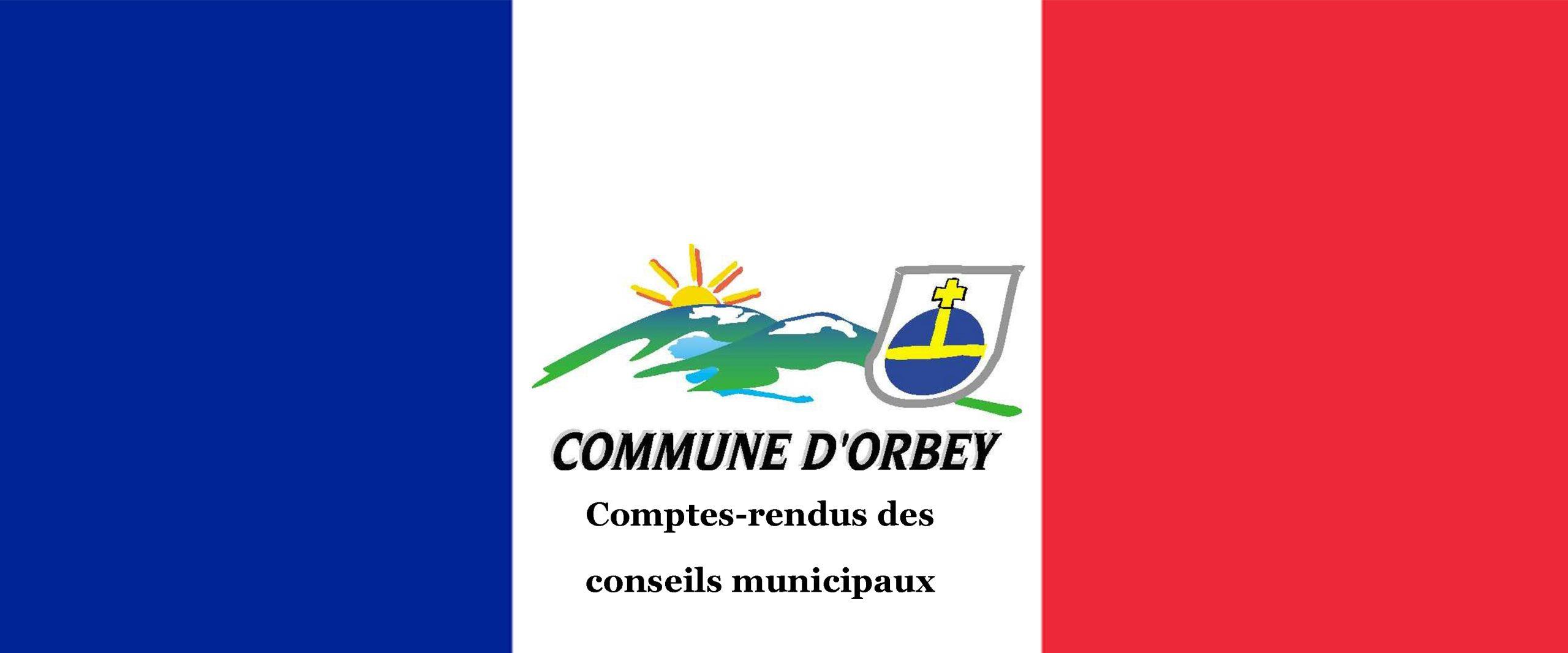 Comptes-rendus des conseils municipaux